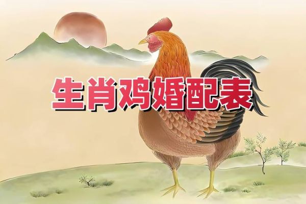 生肖鸡男孩最佳配偶属相（生肖鸡男孩最佳配偶属相是哪个）