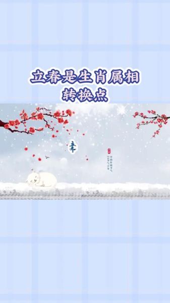 立春以后属相是什么生肖（立春以后属相算生肖还是春节算生肖）