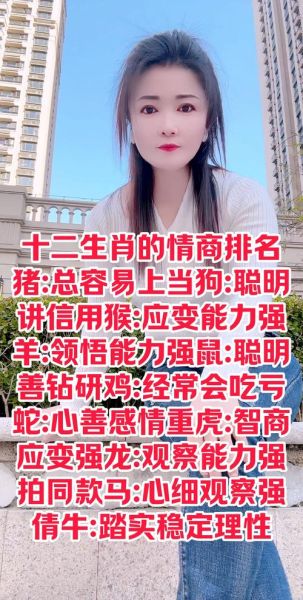 情商高的生肖属相（情商高的生肖属相有哪些）