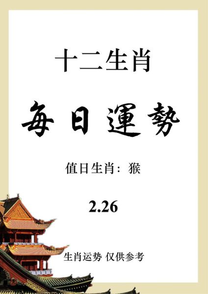 今日生肖属相运势（今日生肖运势详解免费）