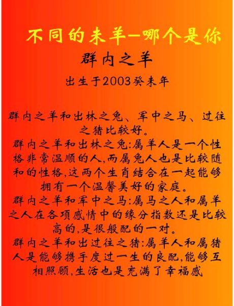 生肖羊和哪些属相相克