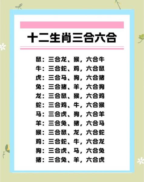 三合到什么生肖属相（三合生肖是哪几个属相？新手必看）