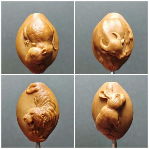 桃核雕刻十二生肖属相（桃核雕刻十二生肖属相怎么做）