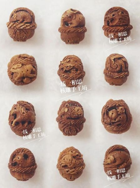 桃核雕刻十二生肖属相（桃核雕刻十二生肖属相怎么做）