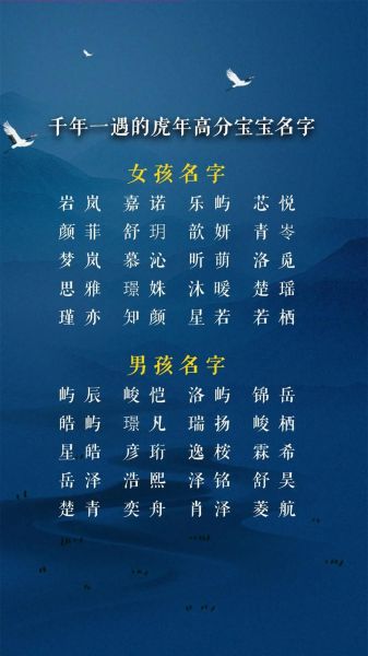 生肖大属相宝宝名字大全（虎年龙字旁宝宝名字大全）
