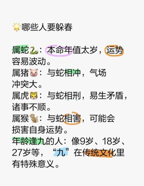 生肖属相躲春（2025生肖怎么躲春才最管用？）