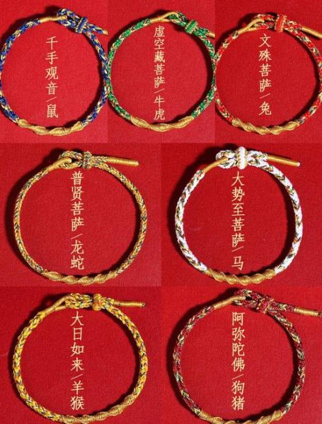 十二生肖属相手绳（十二生肖属相手绳的专属绳色怎么选）