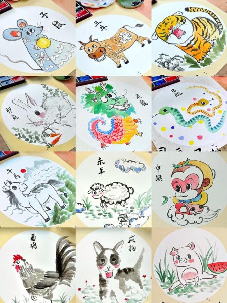 生肖属相插画怎么画好（生肖属相插画画法新手零基础教程）