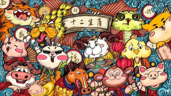 生肖属相插画怎么画好（生肖属相插画画法新手零基础教程）