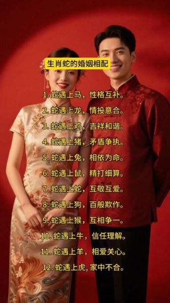 生肖属相蛇婚姻（生肖蛇婚姻最佳配偶是谁）