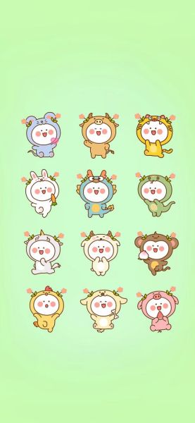 12生肖属相颜色