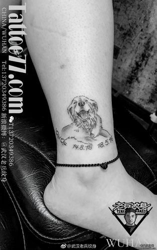 生肖属相纹身脚踝（脚踝生肖纹身图案大全男女通用）