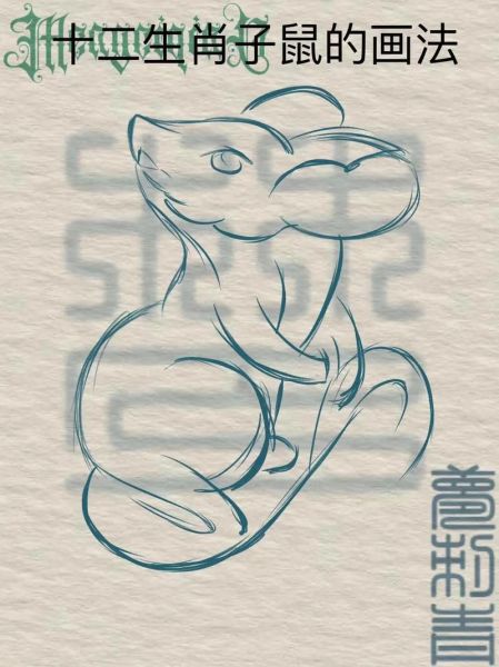 生肖属相手绘技巧（生肖鼠手绘技巧新手快速上手）
