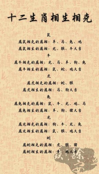 生肖牛冲突的属相（生肖牛和什么属相犯冲）