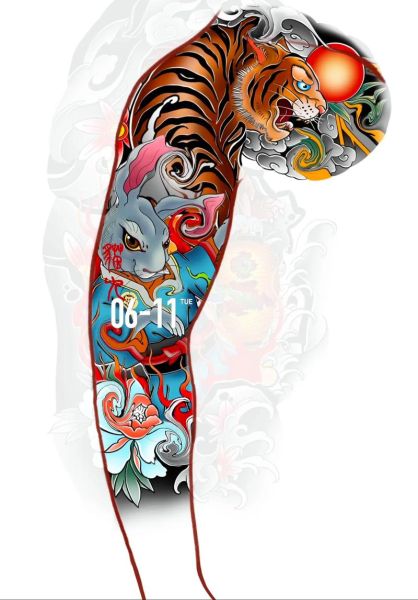 生肖属相纹身贴定制（生肖属相纹身贴定制教程🐯）