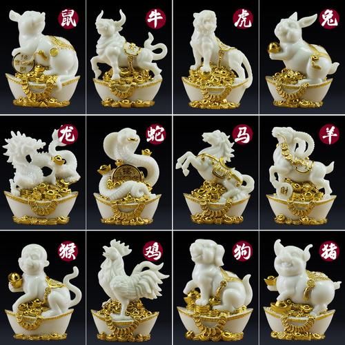 定制属相十二生肖摆件（定制十二生肖摆件哪个材质最旺财）