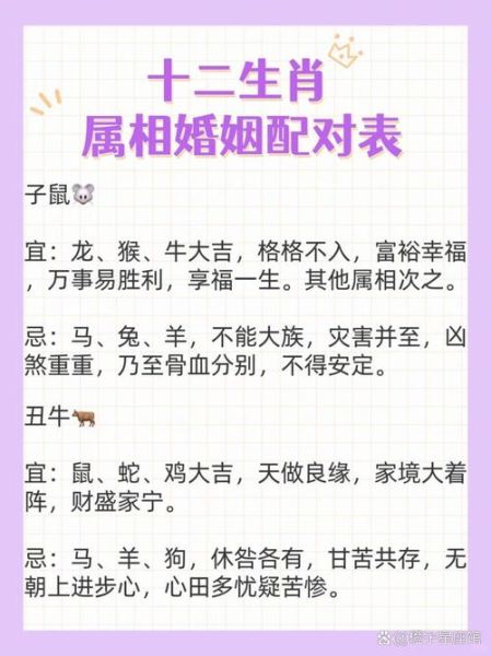 鼠生肖属相配对姻缘（鼠生肖属相配对姻缘查询表）