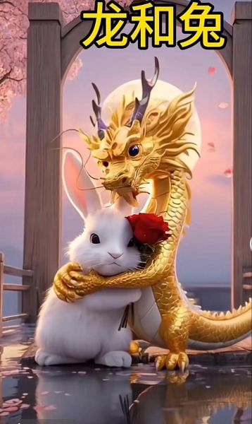 生肖龙和兔属相合不合适（生肖龙和兔合不合婚配）