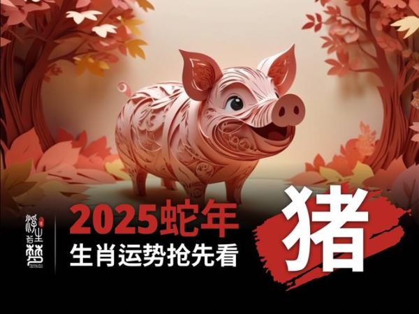 十二生肖猪属相（2025年属猪运势详解）