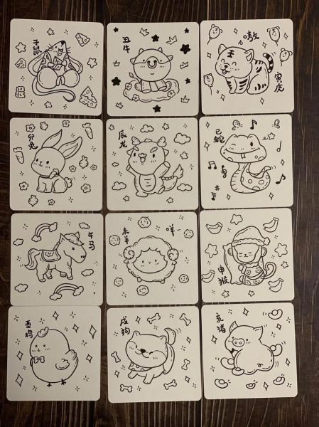 生肖属相画画图片（属相简笔画入门教程）