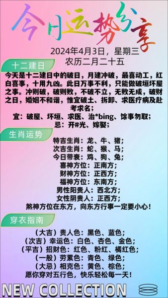 明日吉凶生肖属相（明日生肖运势查询表）