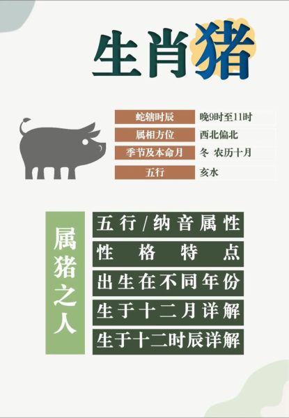 生肖猪禁忌属相（属猪不能配什么属相）