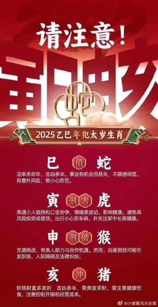 2021年太岁生肖属相（2021年太岁相冲的五大生肖是谁）