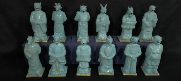 陶瓷十二生肖属相(陶瓷十二生肖属相摆件怎么选)