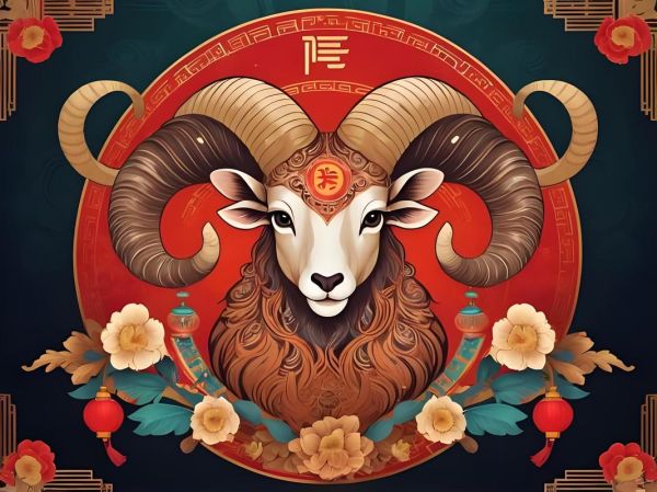 属相羊的生肖图案（属相羊的生肖图案大全）