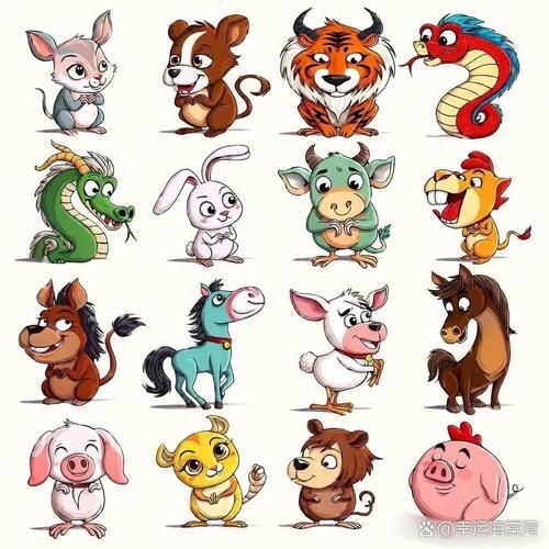 生肖属相搞笑图片（生肖属相搞笑图片高清无水印）