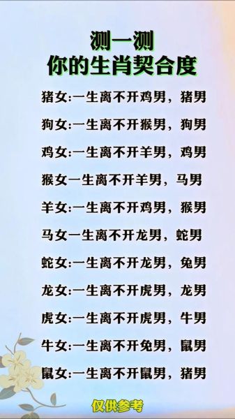 生肖属相适合朋友（生肖属相适合朋友的最佳配对）