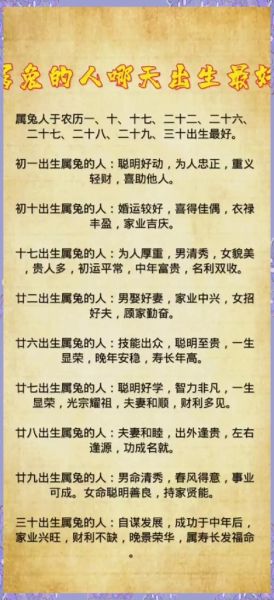 查生肖属相兔（兔年出生属什么生肖？速查表来啦）