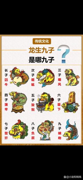 龙生九子属相什么生肖（龙生九子分别属什么生肖？小白速查版）