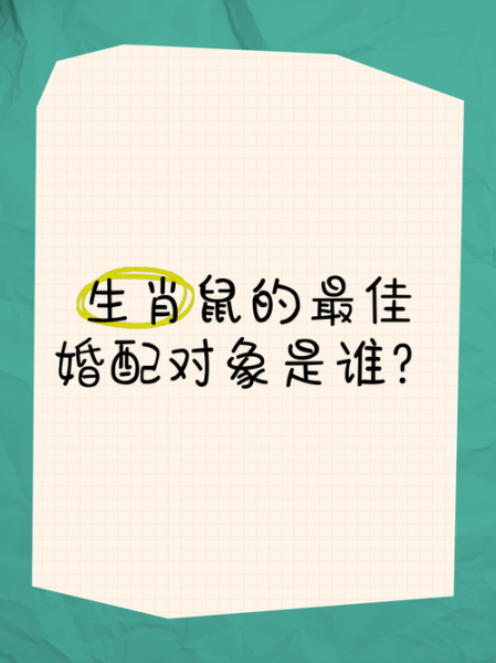 生肖鼠最佳属相配对女(生肖鼠女最佳婚配哪个属相)