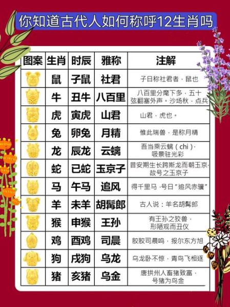 生肖相同称呼什么属相