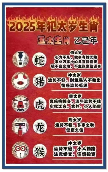 龙年属相不好的生肖（龙年犯太岁生肖避坑指南）