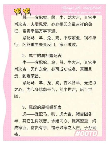 生肖属相婚姻配(生肖属相婚姻配什么最好)