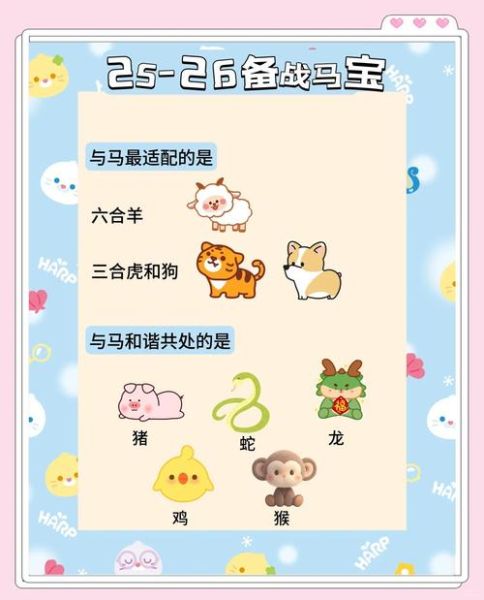 生肖马什么属相最配（生肖马最配属相推荐）
