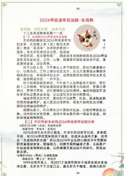 藏历生肖属相运势狗(藏历狗年生人今年运势超全攻略)