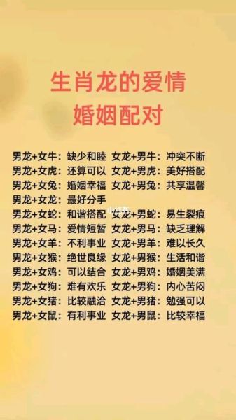 生肖龙女与哪个属相最佳（生肖龙女最佳婚配属相解析）
