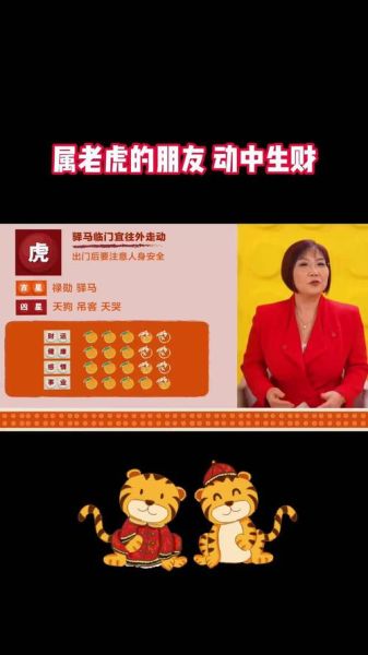 虎幸运生肖属相(2024属虎人幸运生肖搭档是谁?)