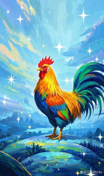 生肖鸡属相墙纸图片(生肖鸡属相墙纸图片高清竖屏)