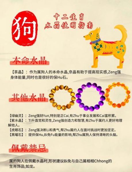 生肖狗属相饰品是什么(生肖狗开运饰品挑选全攻略)