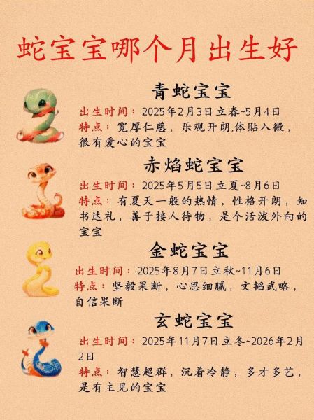 蛇的生肖属相(蛇的生肖属相对应出生年份表🐍)