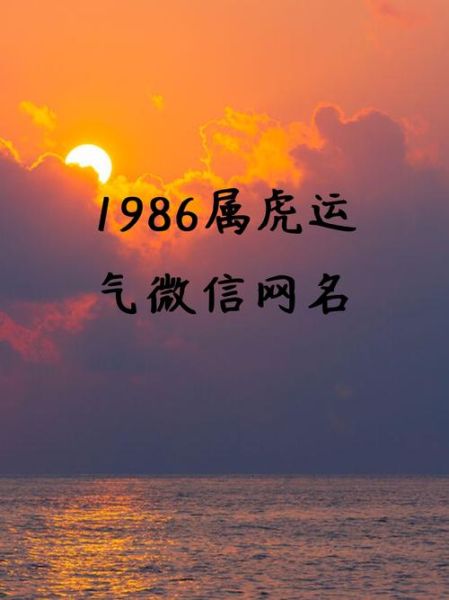 1986年属相生肖（1986年属什么生肖？属虎一生运势解析）
