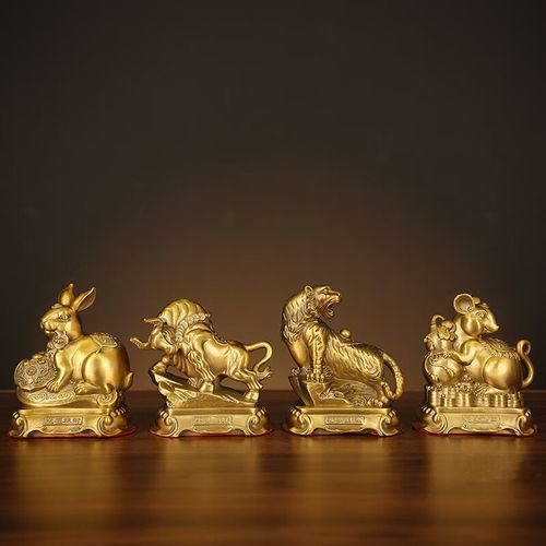 铜师傅生肖属相摆件（铜师傅生肖鼠摆件哪里买最便宜）