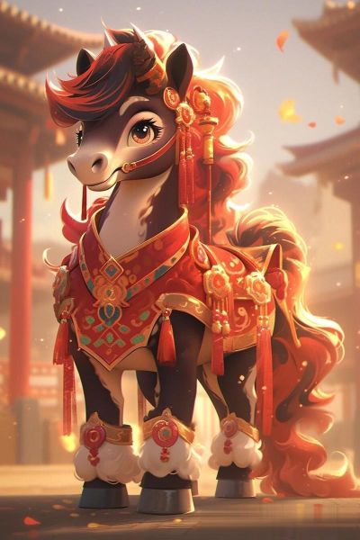 生肖属相木马图片高清（生肖木马图片高清壁纸合集）