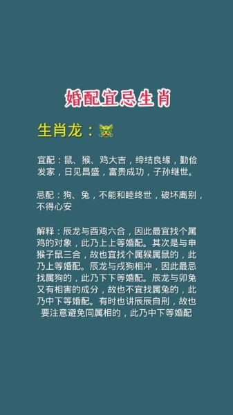 生肖属相婚姻大全（2024年生肖相冲结婚必看禁忌）