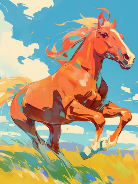 生肖属相图马图片（生肖属相图马图片大全高清版）