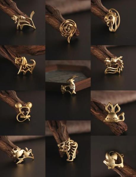 生肖属相胸针图片大全（2025新款生肖属相胸针热门图案合集）